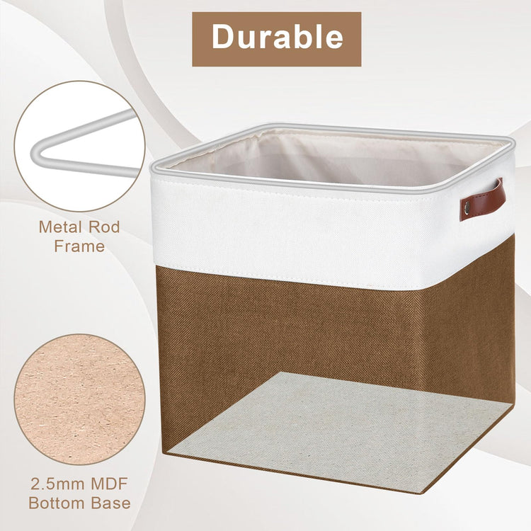 13x13 Cube Storage Bins (4 Count)