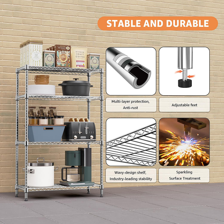 5 Shelf Storage Shelves