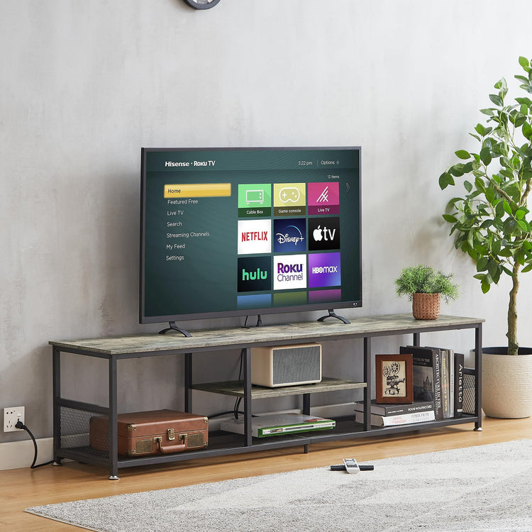 TV Stand with Power Outlets for Televisions up to 80Inch