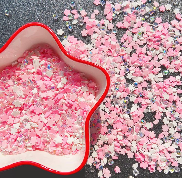 Fake Sprinkles Resin Sprinkles Fake Candy Sprinkles Clay Sprinkles Polymer Sprinkles Polymer Clay Slices for Nail Art DIY Crafts Cake Phone Case
