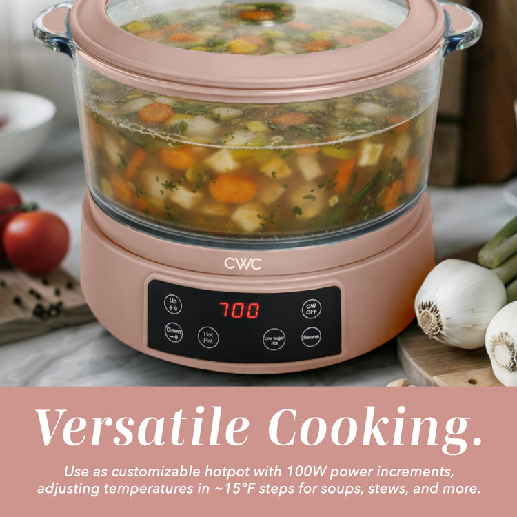 Glass Mini Low Carb Rice Cooker