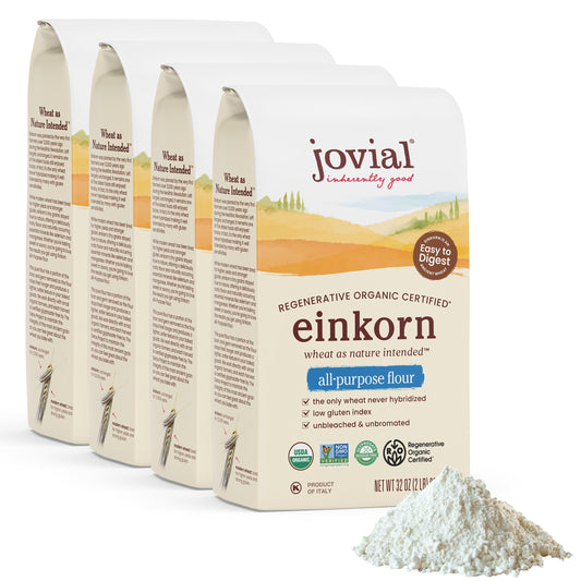 Organic Einkorn Unbleached All Purpose Flour (128 Ounce)