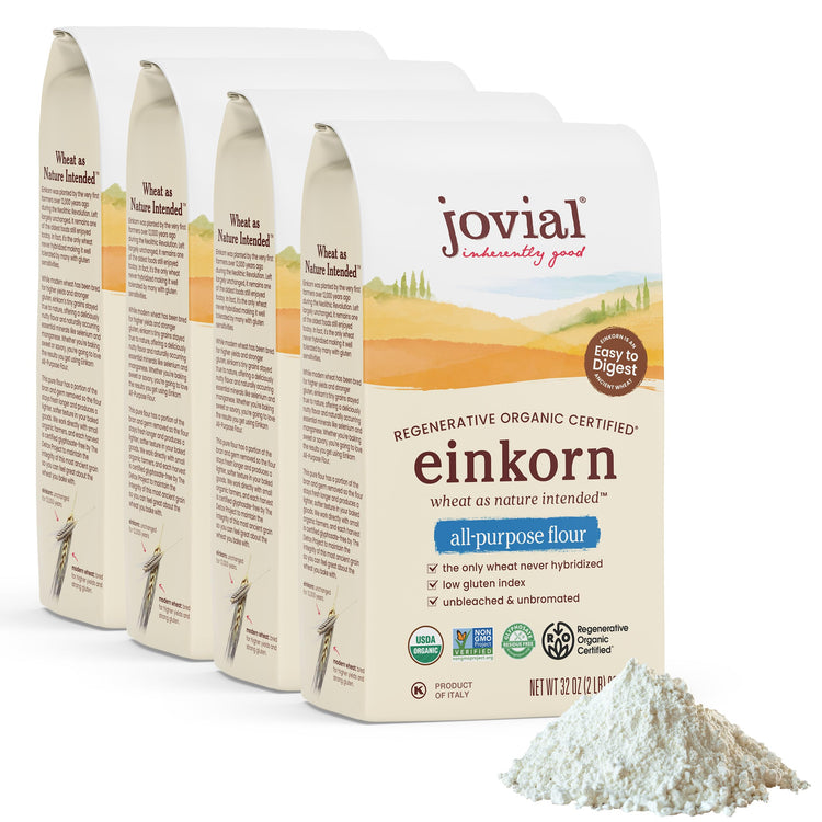 Organic Einkorn Unbleached All Purpose Flour (128 Ounce)