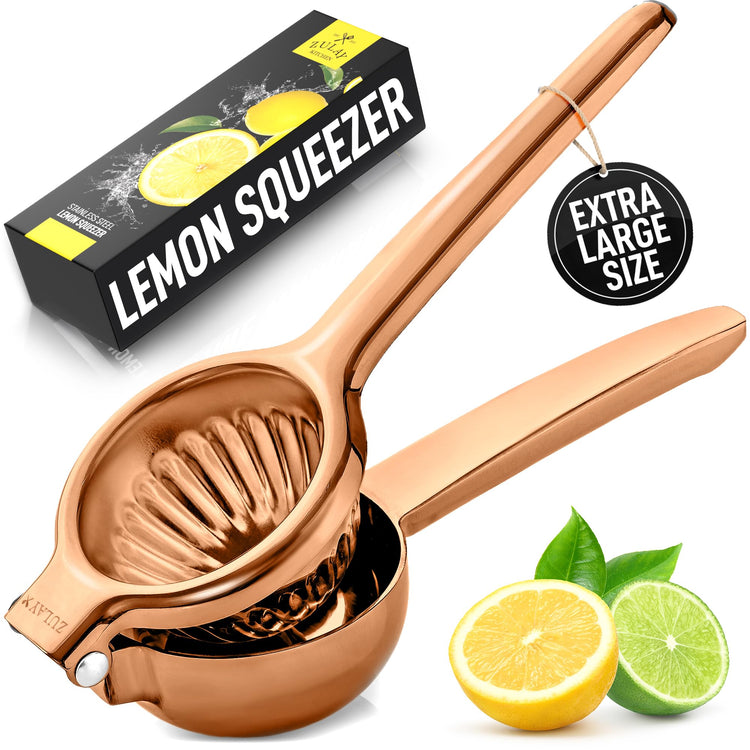 Zulay Extra Large Lemon Squeezer Stainless Steel