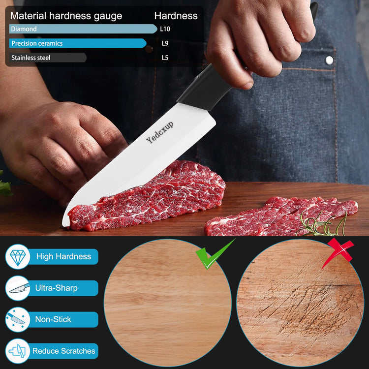 Ceramic Knives Set 6 Pack (6 Count)