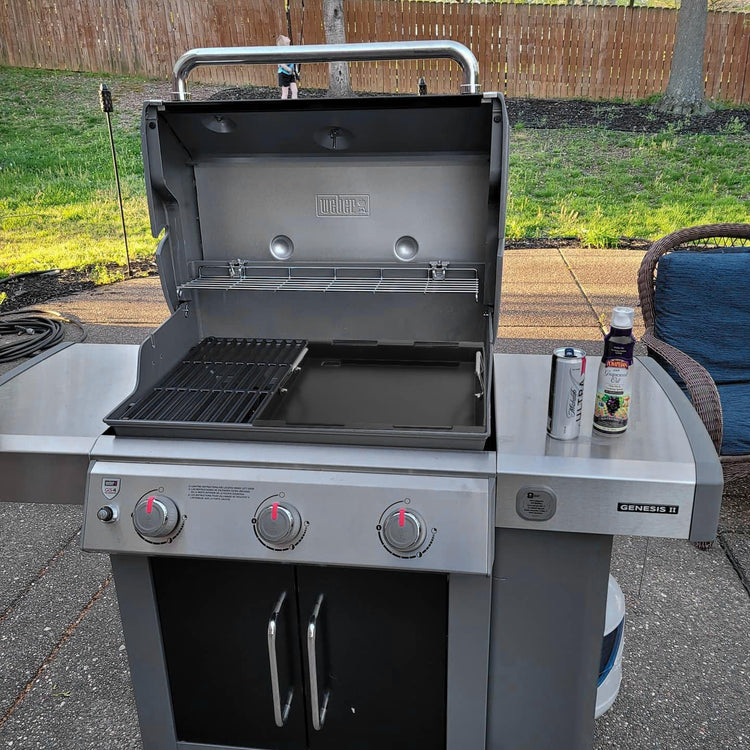 Griddle Inserts & Grate for Weber Genesis II 300 Series Grills