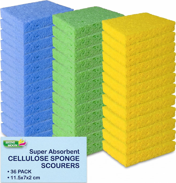 36 Pk Pop Up Compressed Cellulose Kitchen Sponges (36 Count)
