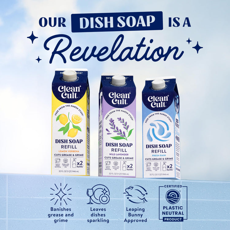 Dish Soap Liquid Refills (96 Fl Oz)