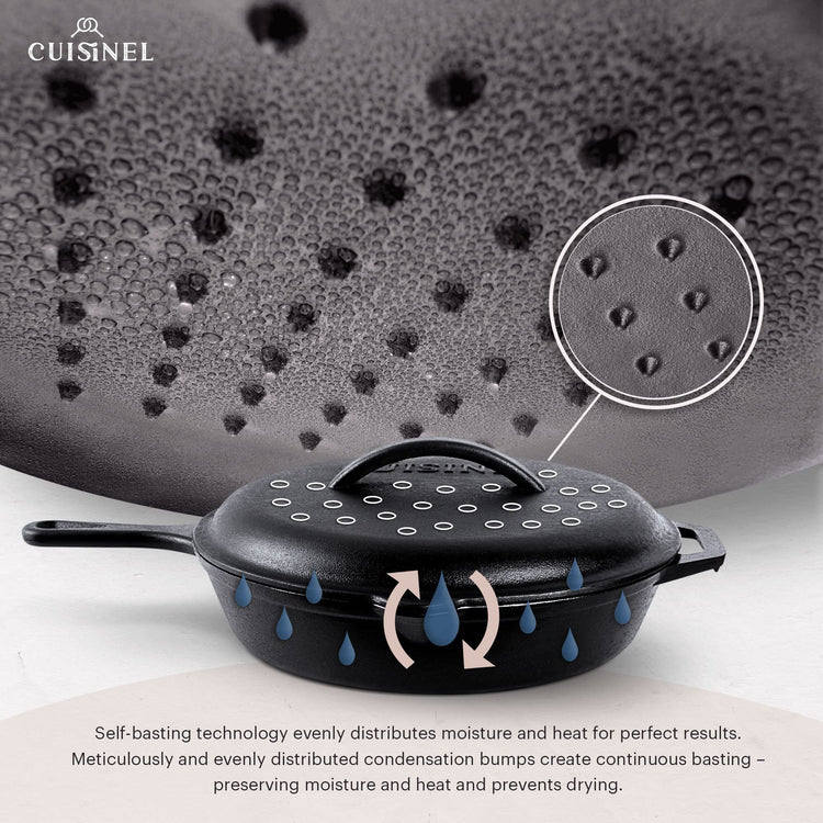Cast Iron Skillet with Lid