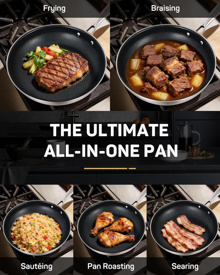 8 Inch Hybrid Nonstick Frying Pan
