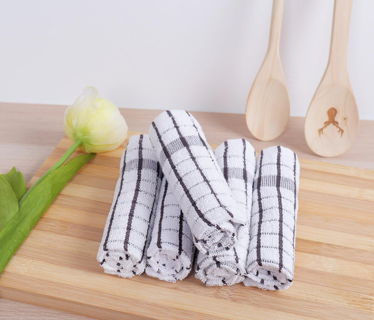 Kitchen Dish Cloths Set of 8 (8 Count)