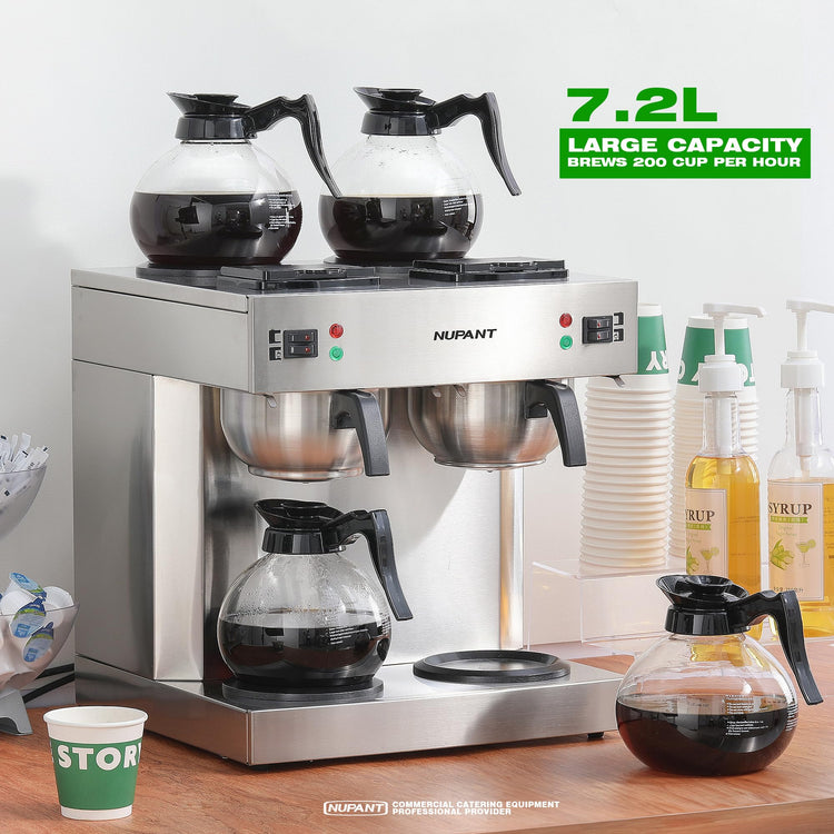 Dual Drip Commercial Coffee Maker