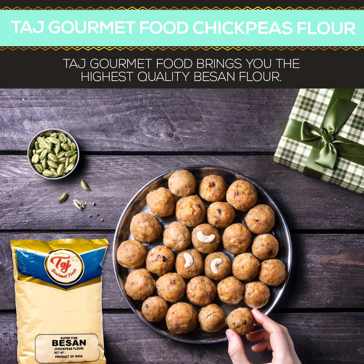 TAJ Besan Flour 2 (32 Ounce)