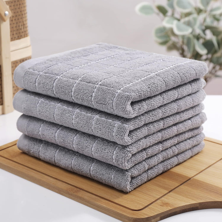 100% Cotton Terry Kitchen Towels (8 Count)