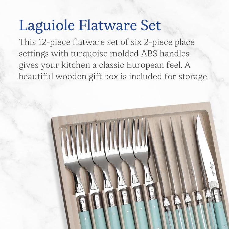 JD97 13693.TQ 12 Piece Cutlery Set With Handles