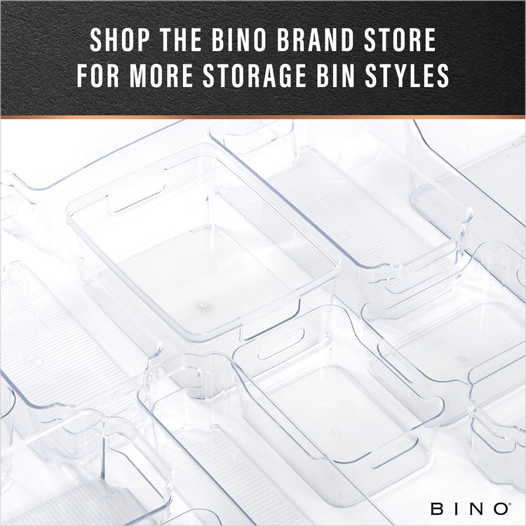 Plastic Storage Bins (2 Count)