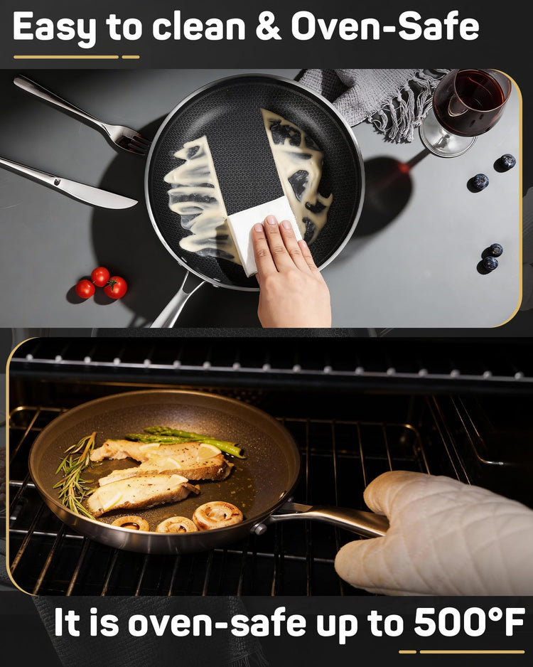 8 Inch Hybrid Nonstick Frying Pan