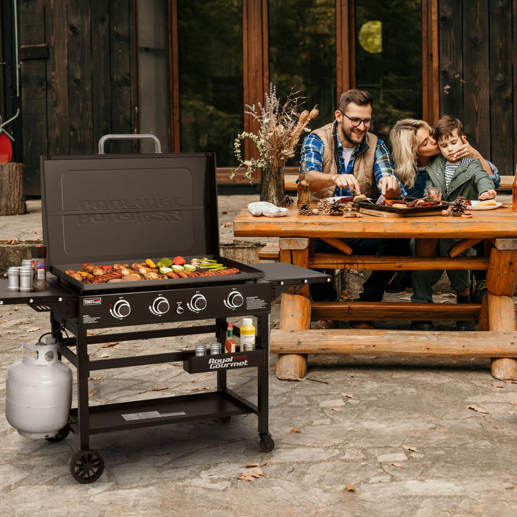 GB4000P 4 Burner Propane Gas Griddle