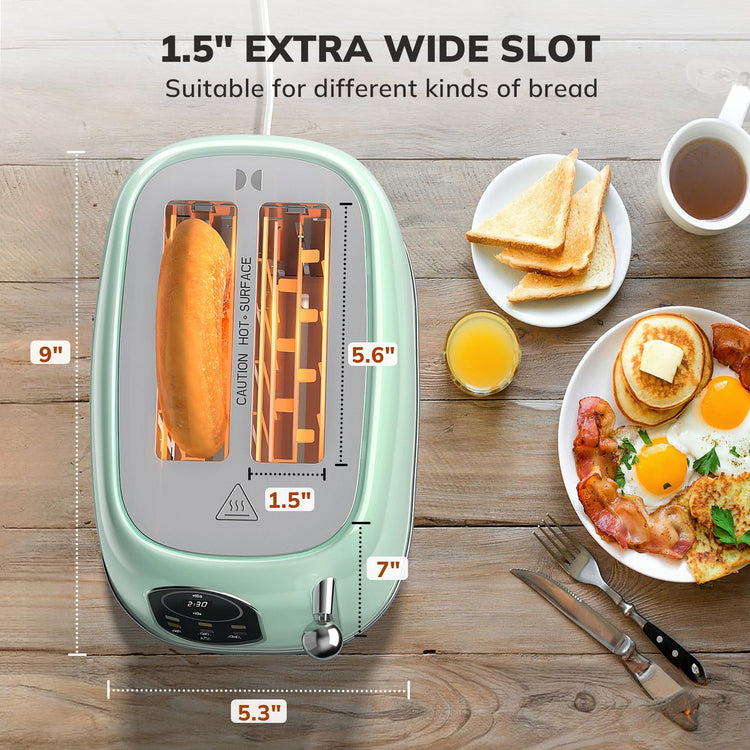 Smart Touch Screen Toaster 2 Slice