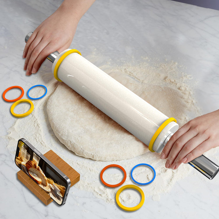 18.5'' Marble Rolling Pin