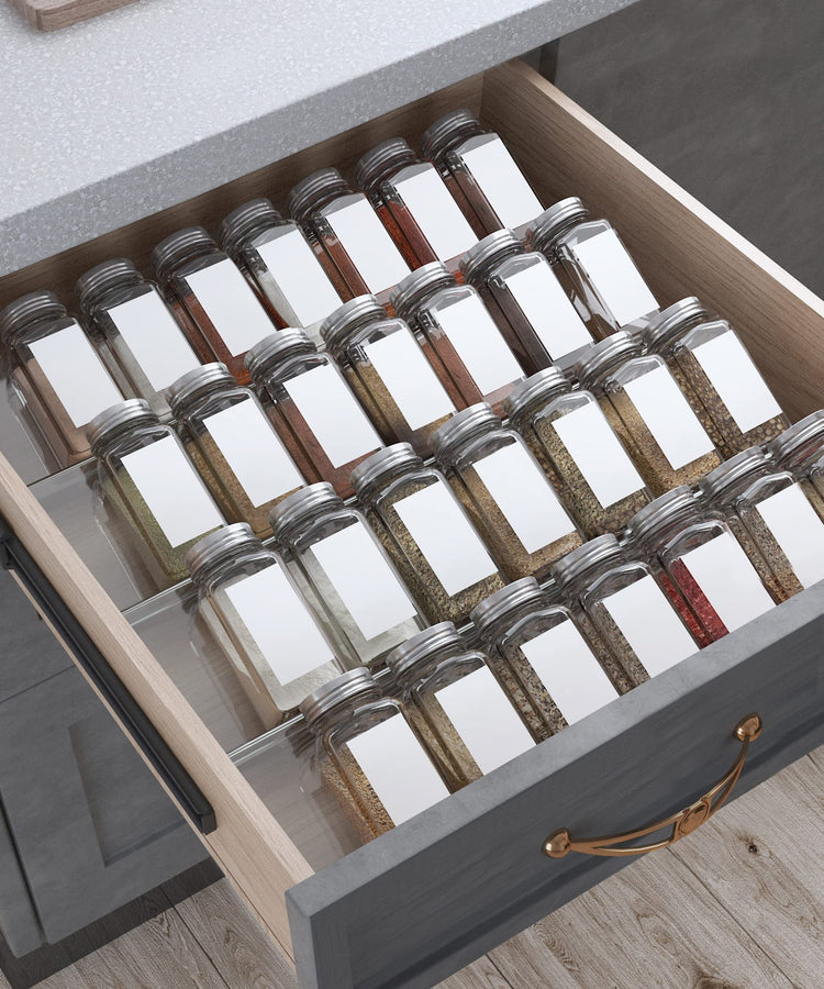 Spice Drawer Organizer (4 Count)