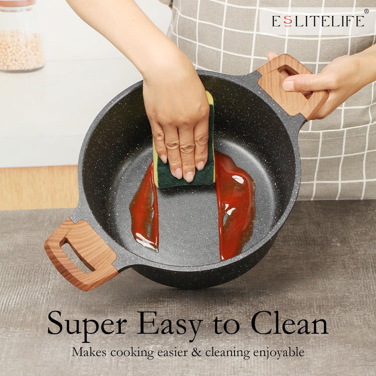 Nonstick Stock Pot with Lid