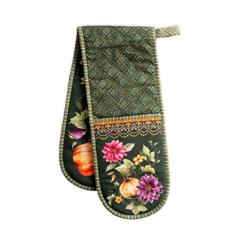 Double Oven Mitts 100% Cotton Double Oven Glove