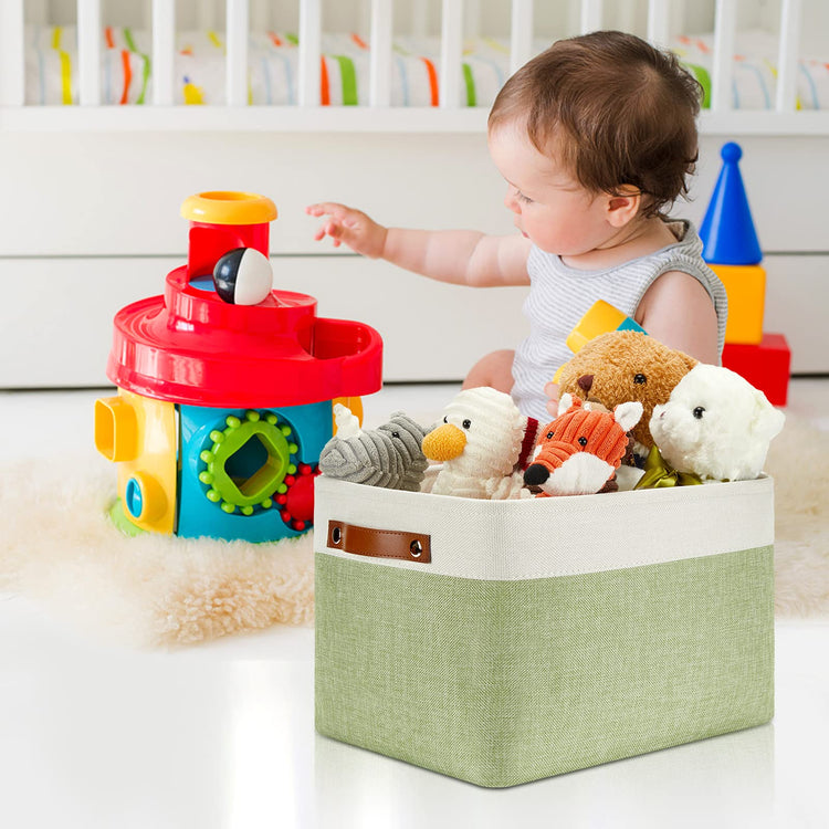 Fabric Storage Bins for Laundry (3 Count)