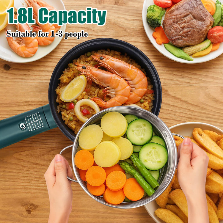 Hot Pot Electric with Steamer