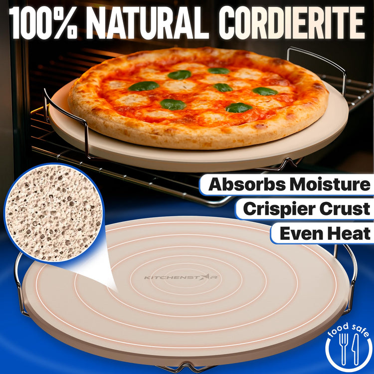 Pizza Stone for Oven and Grill 16 inch