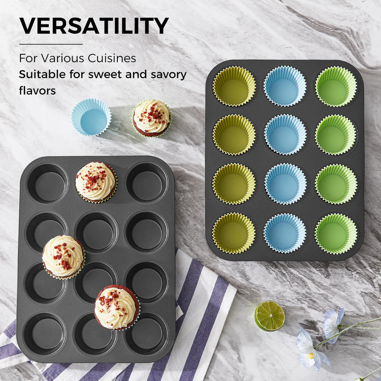 Non Stick Muffin Pans (2 Count)