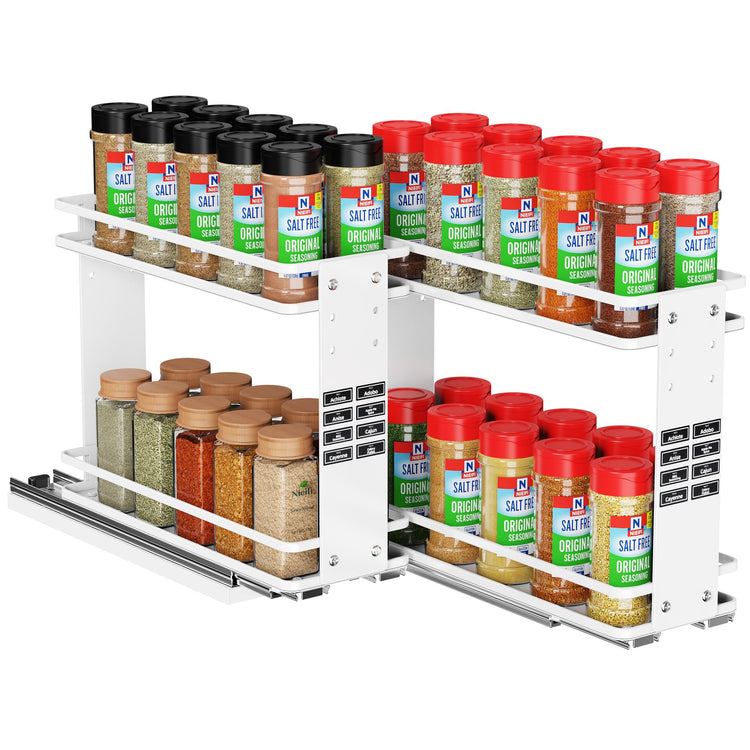 Pull Out Spice Rack Organizer (2 Count)