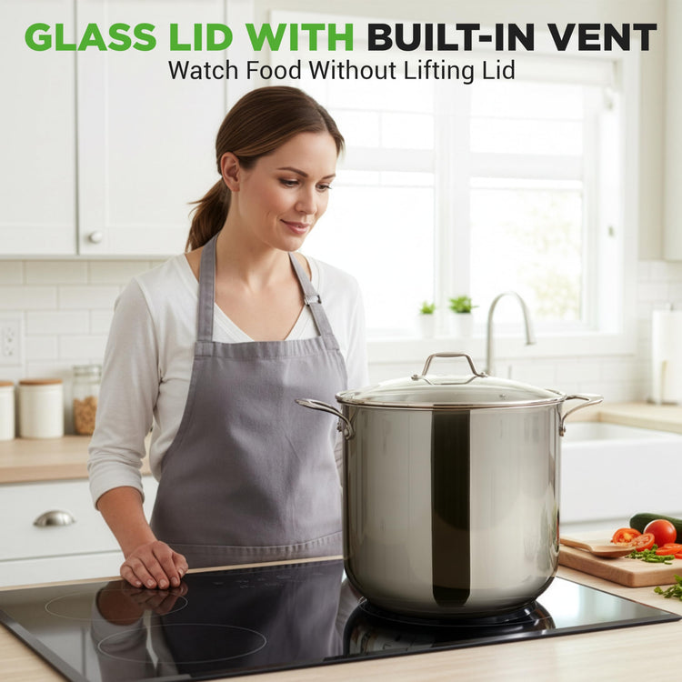 19 Quart Stainless Steel Stockpot