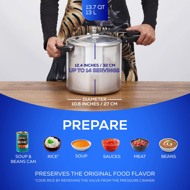 13.7 Quart Pressure Cooker