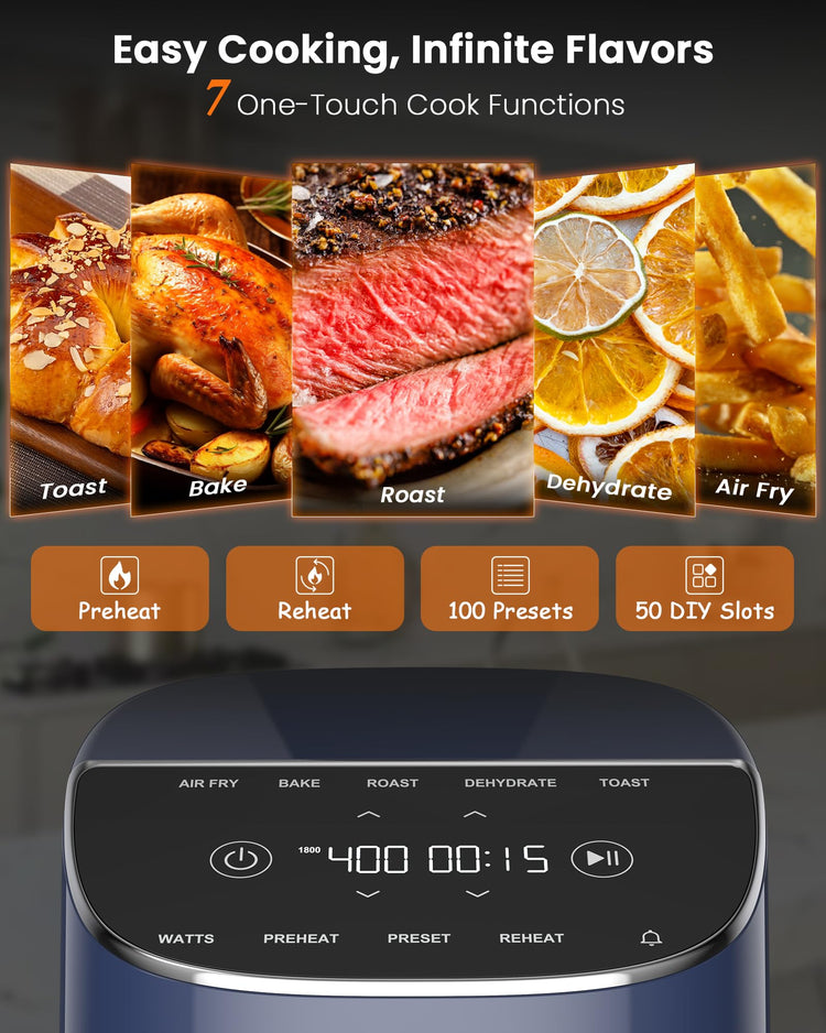 Brio Plus Air Fryer 8 Qt