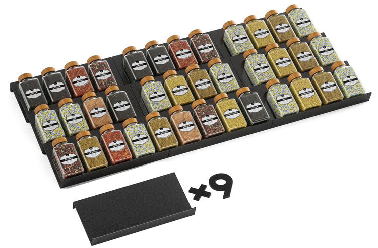 Spice Drawer Organizer (9 Count)