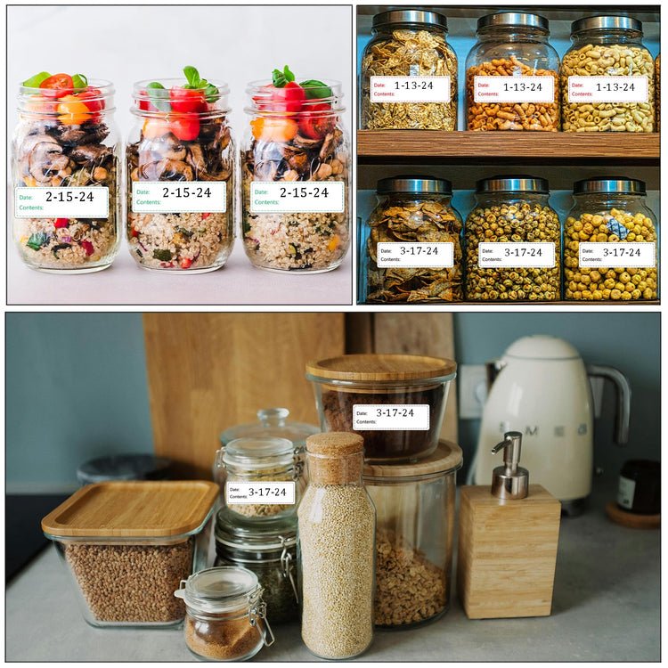 1000pcs Freezer Labels (1000 Count)