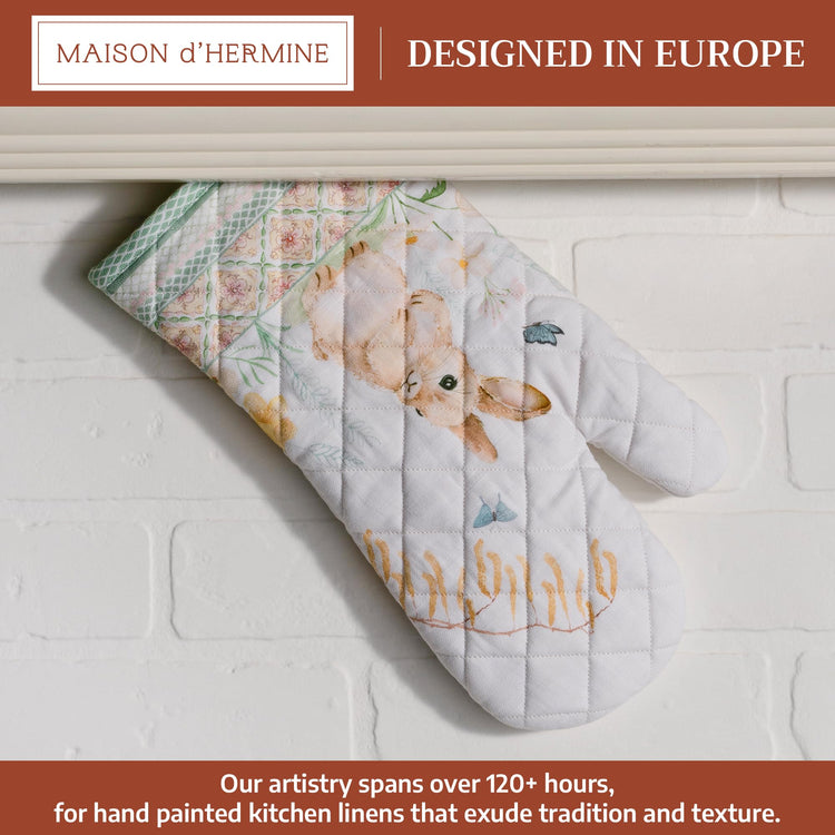 Maison d'Hermine Oven Gloves 100% Cotton Oven Mitt
