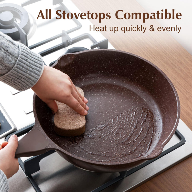 Nonstick Deep Frying Pan Skillet