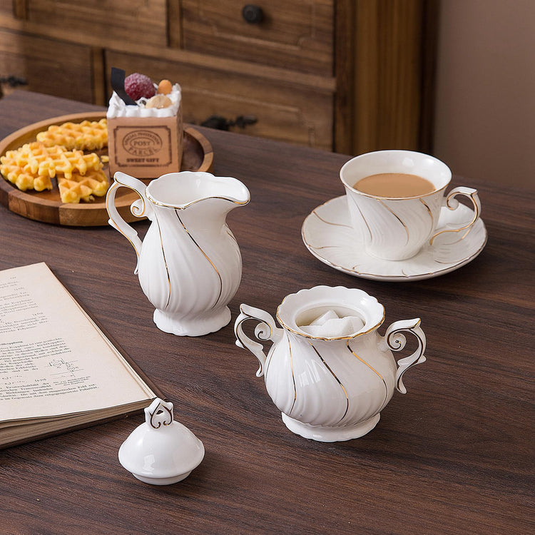 Sugar and Creamer Set Ceramic