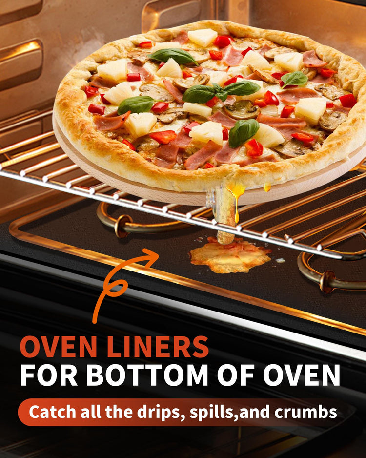 3 Pack Oven Liners for Bottom of Oven (3 Count)