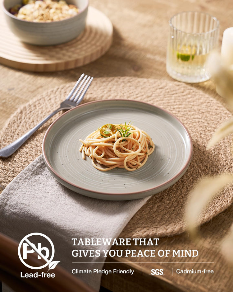Meteor 12 Piece Stoneware Dinnerware Set