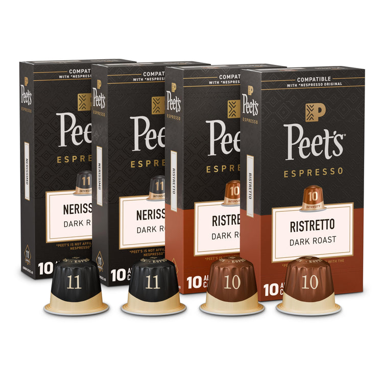 Dark Roast Espresso Capsules Variety Pack (40 Count)