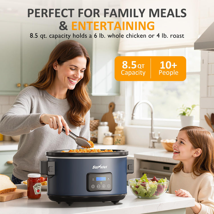 8.5 Quart Programmable Slow Cooker
