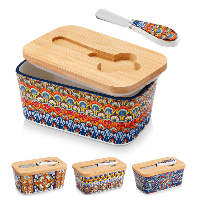 6.5" Butter Dish with Lid