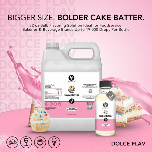 Cake Batter Flavoring (32 Ounce)