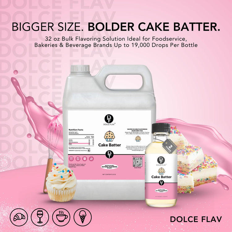Cake Batter Flavoring (32 Ounce)