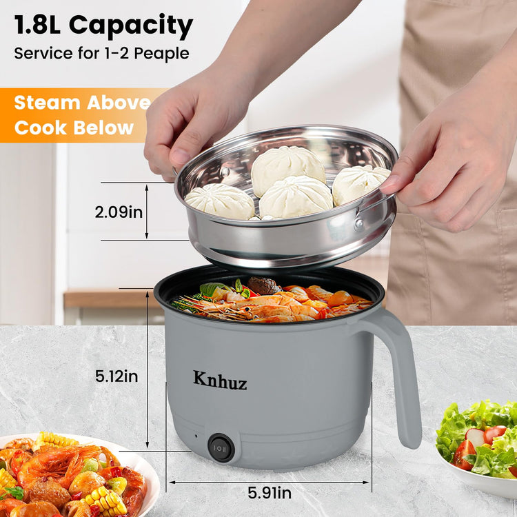 Hot Pot Electric With Steamer