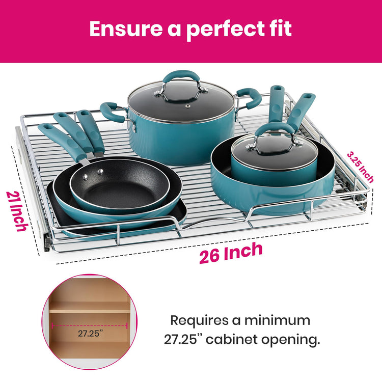 Pull Out Cabinet Organizer