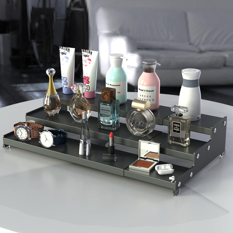 Expandable Spice Rack Storage organizer with 3